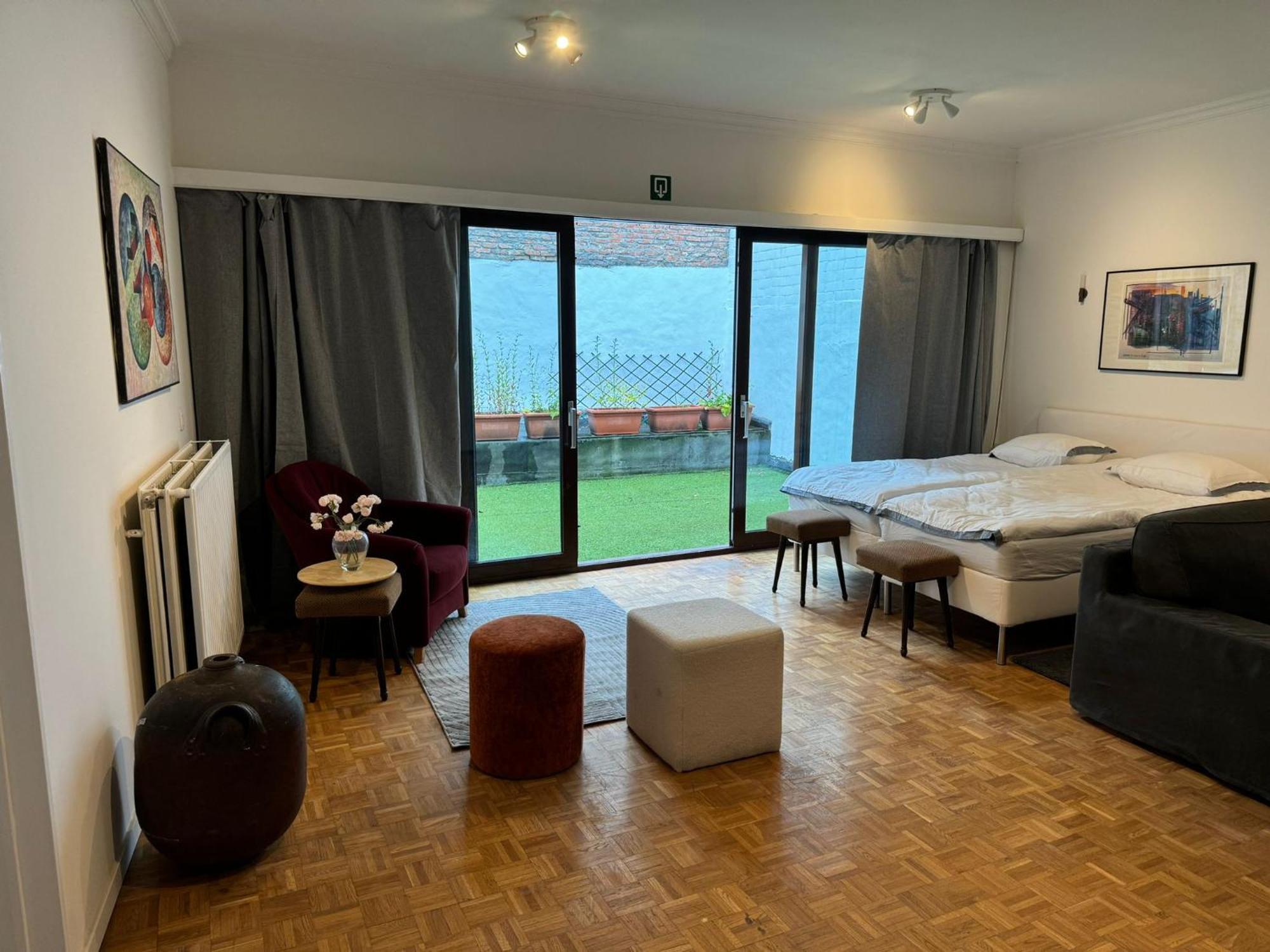 Garden Loft In City Center Meir 1Fl Антверпен Екстериор снимка